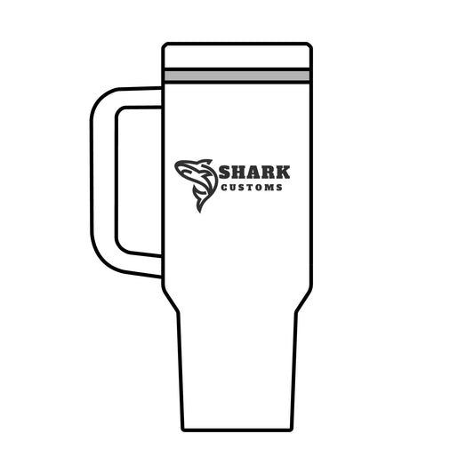 Shark Customs Tumbler 40.oz