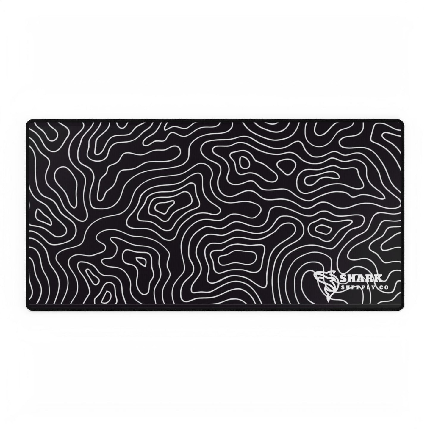 Black Topography Mousepad