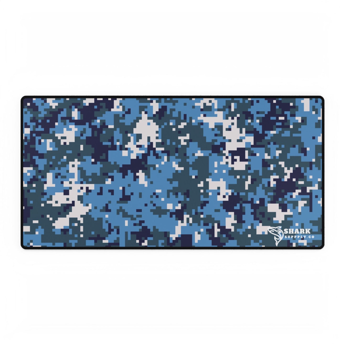 Blue Digital Camo mousepad